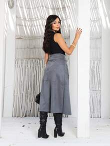 Women Skirts - Gris - Ver 3