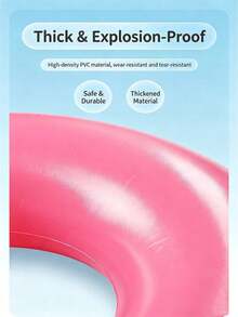 Inflatable Glitter Flamingo Swim Ring, Premium Pool And Beach Float, Reliable Buoyancy And Exquisite Design, Summer Water Essential, Suitable For Sunbathing, Party Decoration, Holiday Gifts And Family Pool Leisure Activities - Multiple Styles - View 9