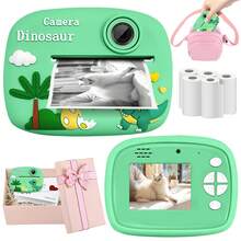 Children's Instant Printing Camera 1080P High-Definition Digital Camera Comes With A 32GB Storage Card As A Gift With An Image Quality Of 48MB Supports 16x Magnification Great Present For Christmas Thanksgiving And Holiday Celebrations - Multicolor - View 21
