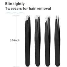 24pcs+4pcs Tweezers Professional Eyebrow Trimming Facial Hair Removal Beauty Set - Multicolor - View 7