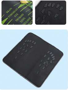 Colorful Pebble Foot Massage Mat Square Pebble Shaped Foot Massager Suitable For Fitness And Yoga Home Fitness Equipment Workout Device - Multicolor - View 5