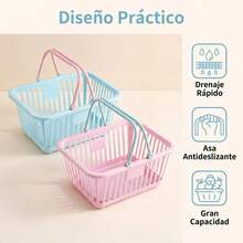 Storage Baskets - Pembe - Görünüm 2