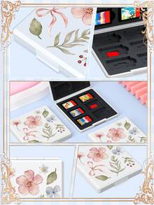 Ayotu 適用於 2025 新款 Switch2 水彩花卉圖案遊戲主機外殼與配件,適合 Switch2 7.9 吋保護殼。套裝包含保護殼、收納袋、底座外殼、主機防塵罩、遊戲卡收納盒、Joy-Con 控制器保護套,並提供多款配件可供選擇,適合返校禮物、生日禮物及遊戲愛好者 - 查看 11