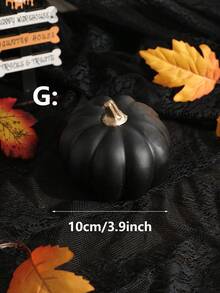 Artificial Pumpkin Decoration For Halloween, Christmas, Thanksgiving Tabletop Decor, Ideal Decoration For Holiday Parties - Multicolor - View 12