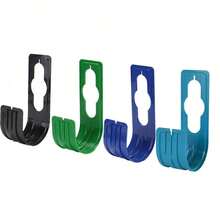 1pc Garden Hose Hook, Plastic Wall-Mounted Hose Rack Support Bracket, Home Supplies (Plastic) - Standard Model - View 8