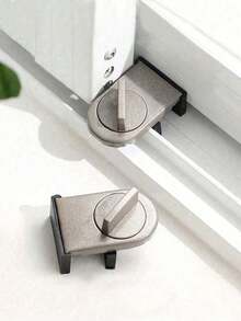 Aluminum Sliding Door And Window Lock With Anti-Pinch, Anti-Theft And Anti-Fall Functions - Multicolor - View 3