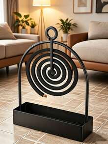 2-In-1 Holder, Can Place , Sandalwood Incense, Can Hang And Display Sandalwood Incense, Suitable For Living Room, Bedroom Decoration And Outdoor Camping, Yard Use - Multicolor - View 4