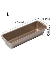 1/3pcs Non-Stick Bread/Baking Pan, Large, Medium And Small Sizes Available, Suitable For Toast Bread, Pound Cake And Rectangular Baking, Easy Release Easy Clean Oven Cookware, High-Quality Non-Stick Coating, Kitchen Baking Accessories - Multicolor - View 11