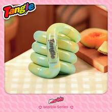 Tangle Twisting 大理石冰淇淋系列：壓力緩解玩具、ADHD 專注力訓練手指玩具，完美的節日禮物 - 彩色 - 查看 4