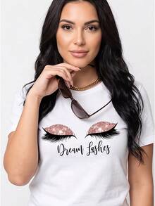 Women T-Shirts - 白色 - 查看 2