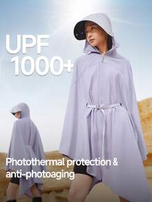 Chaqueta de protección solar anti-UV Hydrosilver Shell para mujer Beneunder MP800 - Gris - Ver 2