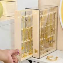 1pc Display Stand, Keychain Storage Rack, Phone Lanyard, Anime Merchandise, Small Storage Box, Badge Display Rack, High-End Exquisite Earrings, Studs, Necklace, Bracelet, Jewelry, Large Capacity Luxury Transparent Anti-Oxidation Display Rack, Jewelry Storage Box - Multicolor - View 7