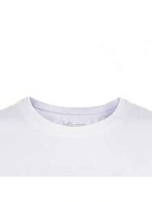 Christmas Men's White T-Shirt With Matching Graphic Print And Red Tractor Print & Bold Lettering - Style, Crew Neck, Short Sleeves, Popular Item - 白色 - 查看 6