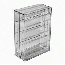 1pc Display Stand, Keychain Storage Rack, Phone Lanyard, Anime Merchandise, Small Storage Box, Badge Display Rack, High-End Exquisite Earrings, Studs, Necklace, Bracelet, Jewelry, Large Capacity Luxury Transparent Anti-Oxidation Display Rack, Jewelry Storage Box - Multicolor - View 9