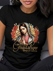 Women T-Shirts - 黑色 - 查看 1