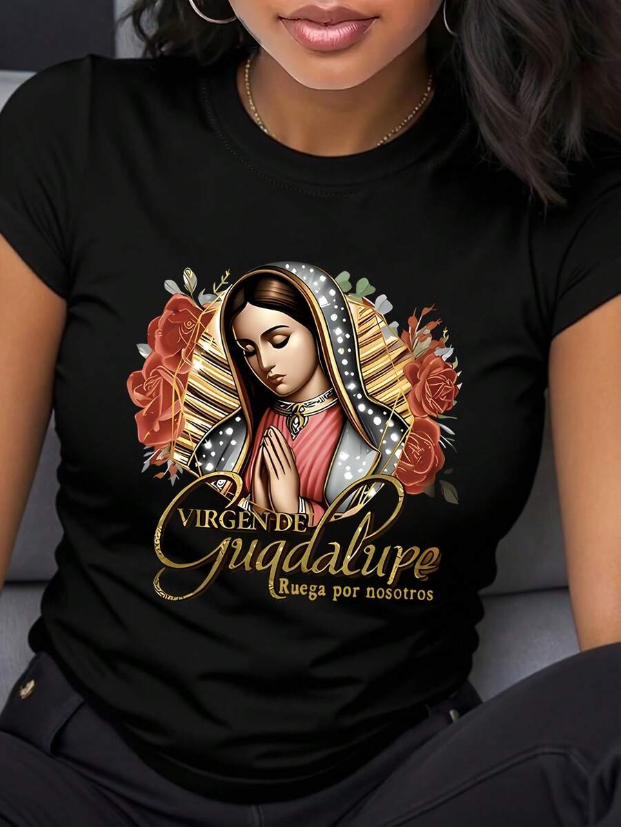 Women T-Shirts - 黑色 - 查看 1