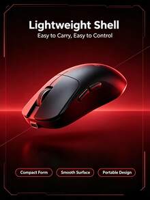 AOC Tri-Mode Wireless Gaming Mouse, 6-Level Adjustable DPI, Lightweight Esports Mouse For PC, Laptop, And Office Peripherals - View 3