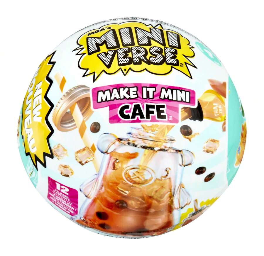 MGA Entertainment MGA's Miniverse - Make It Mini Foods: Cafe Series 4(Random)