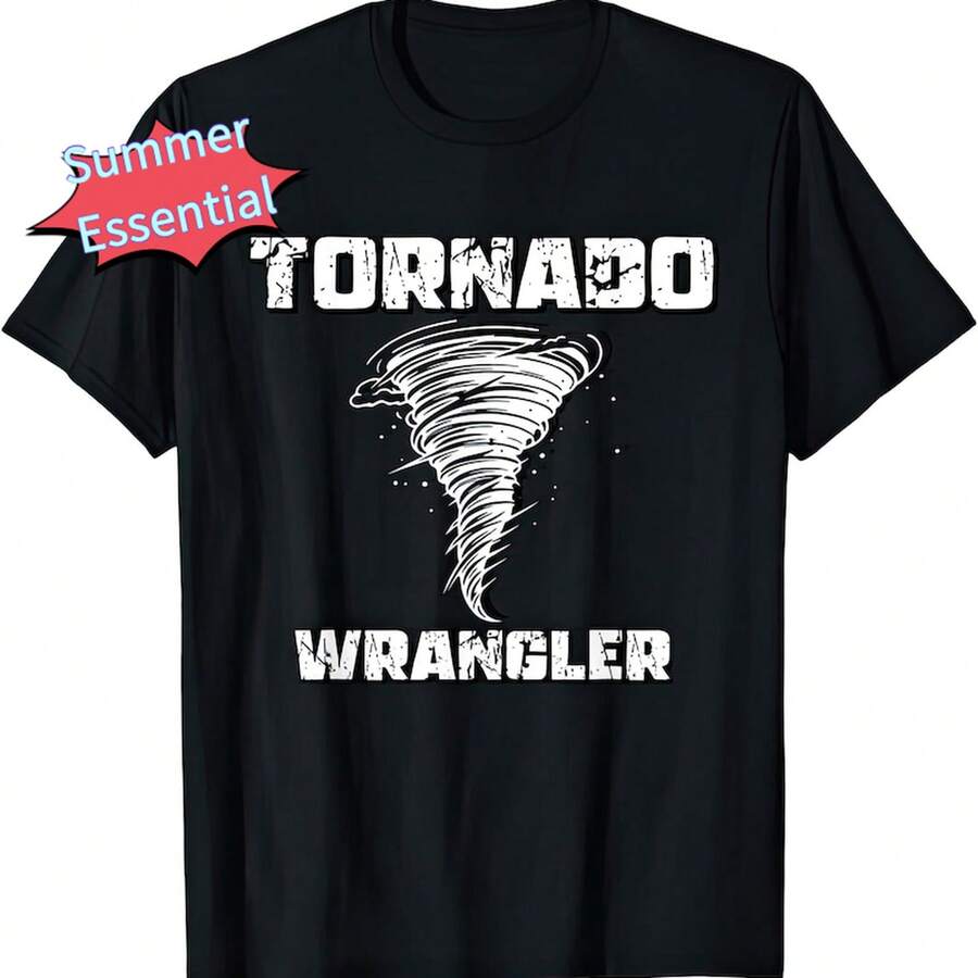 Tornado Tamer T-Shirt - 黑色 - 查看 1