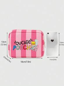 新款 Ouchie Pouch 收納袋－醫療急救包、盥洗包、旅行必需品，彩色設計，適用於、化妝品與旅行用品，個人護理收納袋，便攜式醫療收納袋，可存放與醫療用品 - 彩色 - 查看 7
