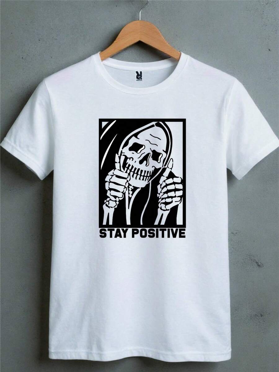 Men T-Shirts - 白色 - 查看 1