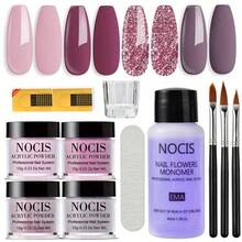 NOCIS 4-Color Acrylic Nail Art Set, Easily Master 3D Design, French Manicure And Carved Nail Art, Professional-Grade Set No Light Source Required To Create Stunning Effects - Multicolor - View 9