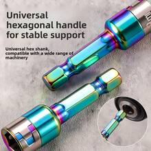 New Hex Head Screws With Dovetail Thread, Colorful Steel Tile Drill Tail Screws 8mm, Specifically For Power Tool Use - Colored Steel Ball Sleeve Dovetail Screw /45/1/1 - View 5