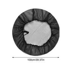 Rain Barrel Cover Mesh Cover Netting For Rain Barrel Water Tank Protection Lid Adjustable Drawstring Rain Barrels Netting Screen - 100cm - View 1