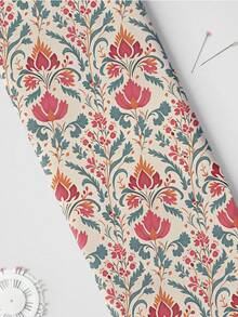 1 Piece Bohemian Style Printed Fabric - 59 X 19.68 Inches (150 X 50 Cm) Pre-Cut Colorful Floral Pattern Polyester Fabric - Suitable For Sewing, Patchwork, Handicrafts, DIY Scrapbooking, Tablecloths - 06 Mandala - View 9