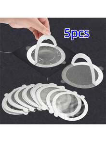 30pcs Disposable Shower Drain Hair Catcher Set, Bathroom Sink Drain Hair Filter Plug, Bathtub Mesh Filter Sticker - Multicolor - View 8