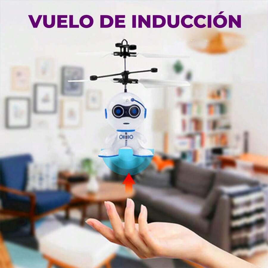 Kids Flying Drone Helicopter Toy With Proximity Sensor
