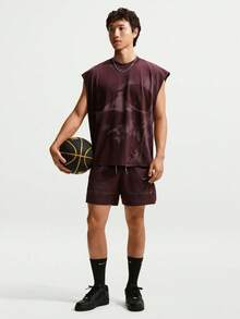 Nike 男款 AS JA M NK DF SI SL TOP 運動背心 IM5203-652 - 紅色 - 查看 6