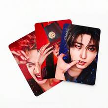 1Set/92pcs KATSEYE Song RUN IT Merchandise 3-Inch Photo Cards, Celebrity Stickers, LOMO Cards, Photo Cards, Suitable For Fan Collection, Journal Decoration, Halloween Gifts, Party Gifts, Christmas Gifts, Photocard, Katseye K POP Btsarmy - Multicolor - View 5