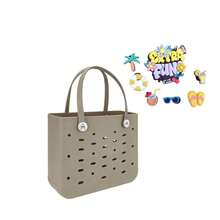 BamShoot XL/L/S Sizes Of EVA Women's Beach Bags/Handbags, Suitable For Both Men And Women, Perfect For The Beach, Pool, Shopping Malls, And Other Occasions. - 彩色 - 查看 57
