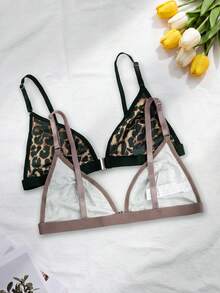 3件組女款前扣式無鋼圈內衣 - 彩色 - 查看 5