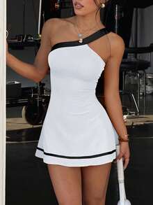 Women Short Dresses - White - View 13