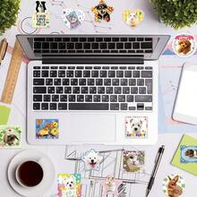SCXXBSW 50pcs Cute Animal Japanese Stickers, Cool Anime Decorative Stickers, Classic Gift Decorations, Excellent Value Cute Cartoon Stickers, Waterproof And Durable, Phone Case Decorations, Can Be Applied To Laptops, Ideal Holiday Gift Choice - Multicolor - View 7