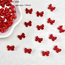 10mm Acrylic Macaron Color Small Bow DIY Mobile Phone Chain Hair Accessories With Separated Beads Accessories Material Loose Beads - Multicolor - View 40