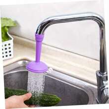 4/2/1pc 360° Rotating Kitchen Faucet Sprayer Head - Water-Saving Sprayer Adapter, Easy Installation, Suitable For Europe And America, No Charging Required, Compatible With Various Kitchen Sinks, Can Be Used Normally All Year Round, Kitchen Sink Faucet Connector Anti-Splash Nozzle Universal Rotating Household Kitchen Gadget Shower - A - View 4
