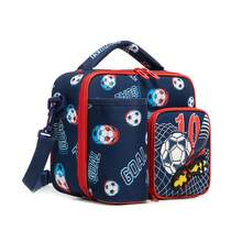 1PC Boys Cute Dual Compartment Crossbody Bag With Adjustable Shoulder Strap, Cartoon Print, Back To School Crossbody Bag For Elementary Students - Boys' Crossbody Bag - View 4