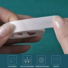 1/6/12 Rolls Microporous Breathable Eyelash Extension Tape, Eyelash Pad Under Eye Tape, Lint-Free, 4mm New Eyelash Lift Tape, Suitable For Makeup/Single Lash/Professional - White - View 7