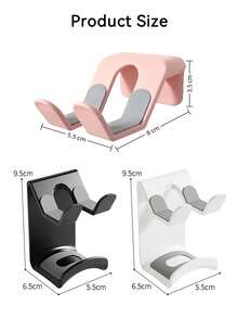 EIGIIS Wall-Mounted Game Controller And Headphone Holder, Designed For Gamer Home Game Room Decor, Suitable For Computer Headphones, Desktop, Wall, Provides Stable Support And Saves Space - View 6