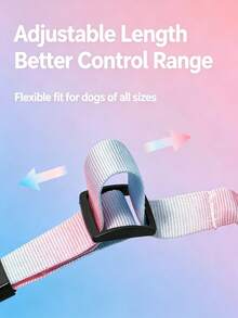 2pcs Elastic Pet Car Safety Belt, Macaron Gradient Color Safety Leash, Decorated With Cute Rabbit And Bowknot, Shock-Absorbing Design, Suitable For Cat And Dog Travel, Pet Safety Leash - Multicolor - View 3