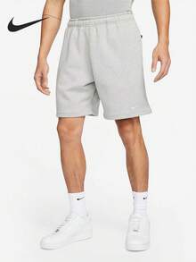 Nike Authentic Solo Swoosh 男款夏季刺繡休閒短褲 DV3056-063 - DV3056-063 - 查看 1