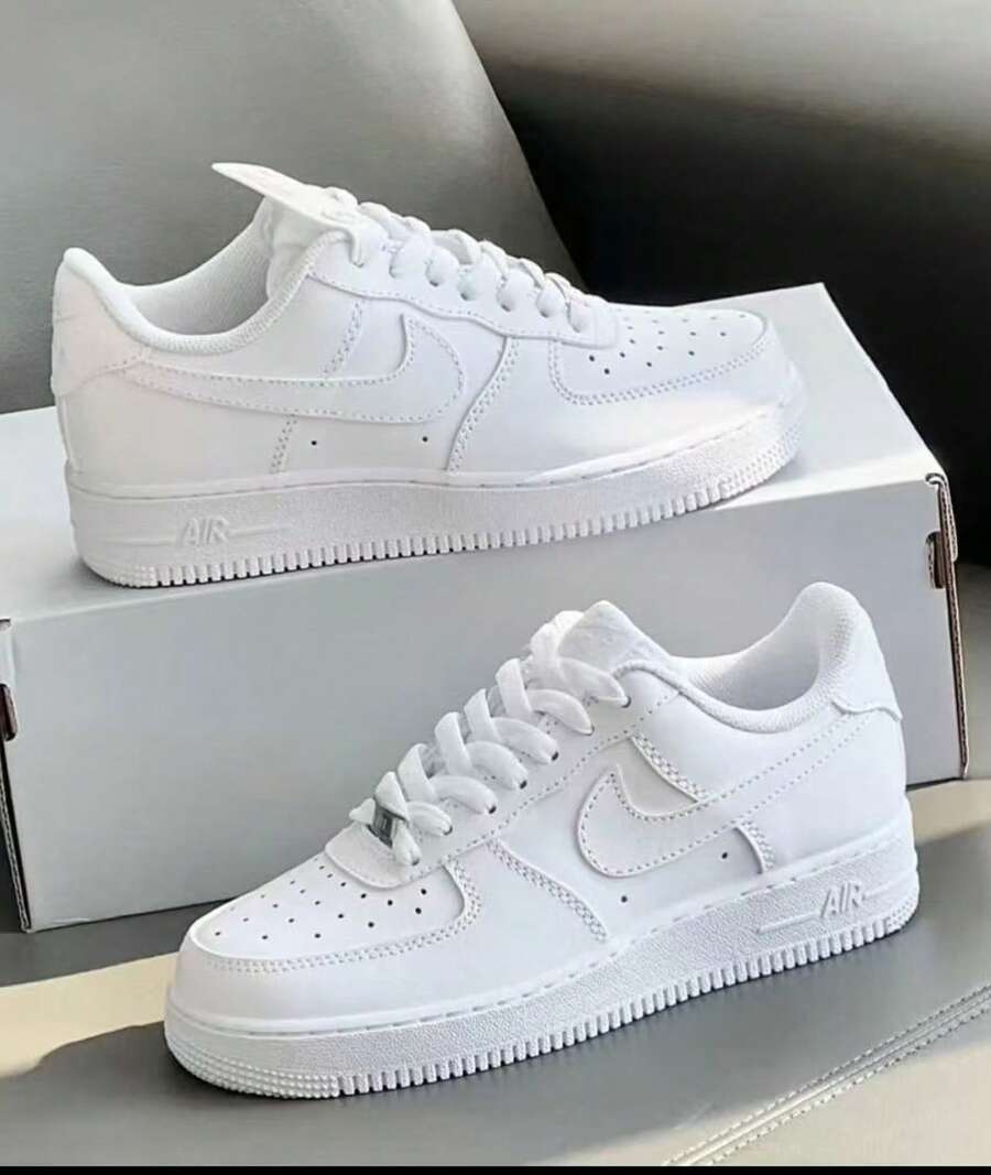 Nike Air Force 1 Low '07 Triple White Unisex Couple Shoes Streetwear Fashion