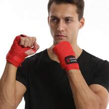 2Pcs 3m Boxing Hand Wraps, Elastic Muay Thai Kickboxing Hand Bandage For Fighting Training - Multicolor - View 5