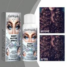 EELHOPE Spray Brillante con Purpurina para Cabello y Cuerpo, Spray Iluminador para Bailes de Graduación, Festivales y Fiestas LPFC - 1 - Ver 2
