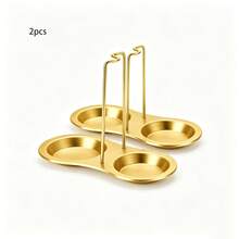 Stainless Steel Public Spoon Rack Chainware Storage Rack Soup Shell Rack Soup Spoon Rack Hot Pot Restaurant Soup Spoon Strainer Rack - Gold - View 7