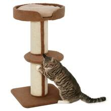 91 Cm Cat Tree, Cat Tower With Sisal Posts, Platform, Cushion, Multi-Level Scratching Post, Climbing Tree, For Medium-Sized Cats, Light Brown - 淺棕色 - 查看 9