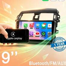2+32GB Android 13 9 Inch Touch Screen Car Navigation Stereo EQ-32 Sound Effect Wireless Apple CarPlay Android Auto WiFi Bluetooth For 2009-2013 To/Yo/Ta Corolla - A - View 7